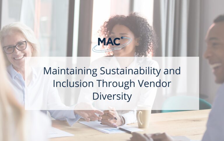 Maintaining Sustainability and Inclusion Through Vendor Diversity