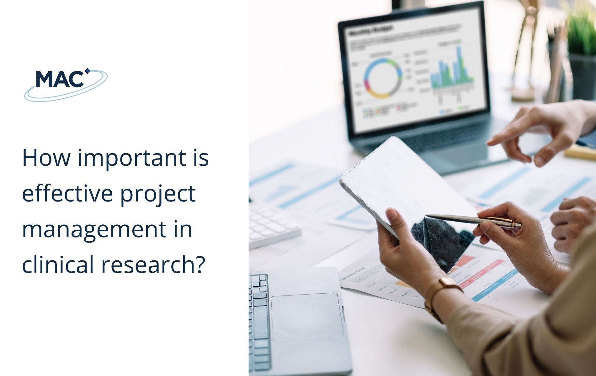 How important is effective project management in clinical research